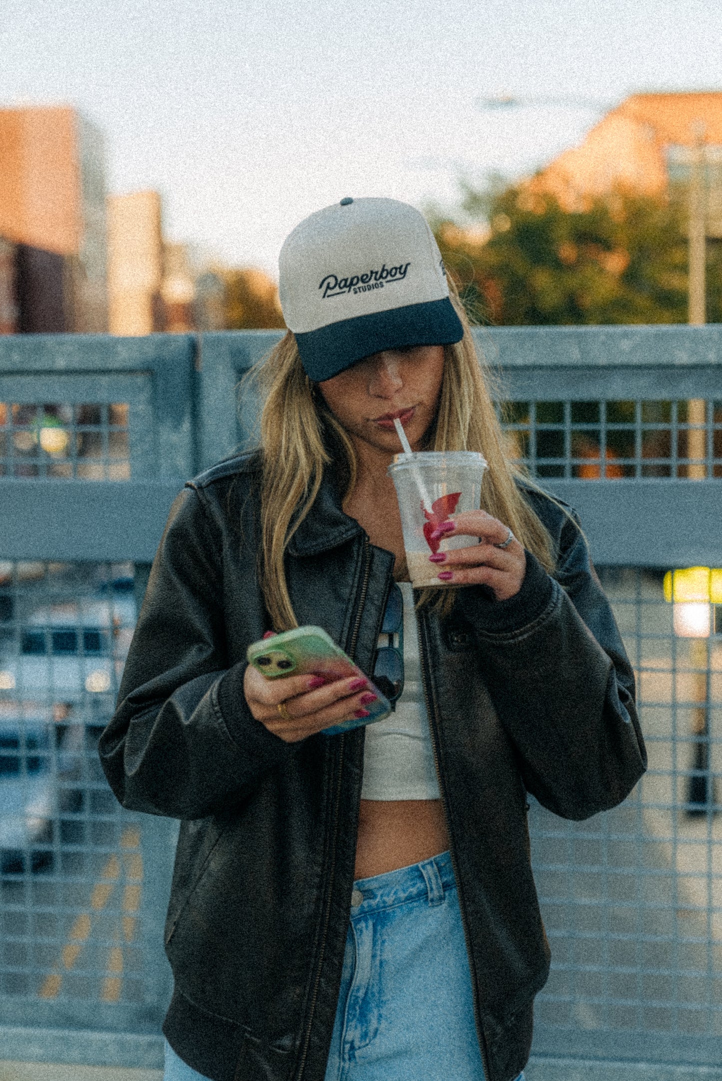 OG Paperboy Studios | Black & Natural Hat