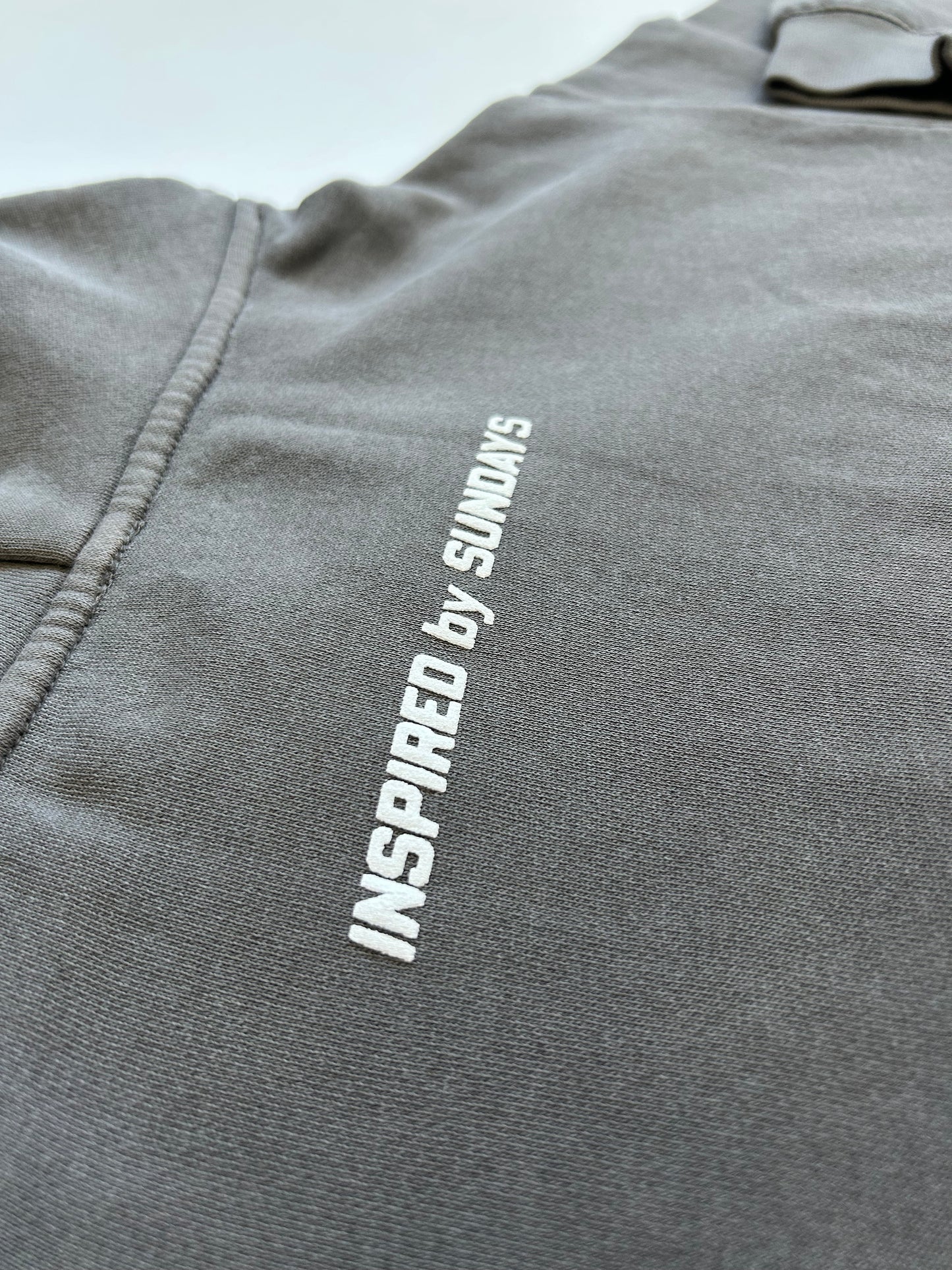 Puff Hoodie | Faded Grey