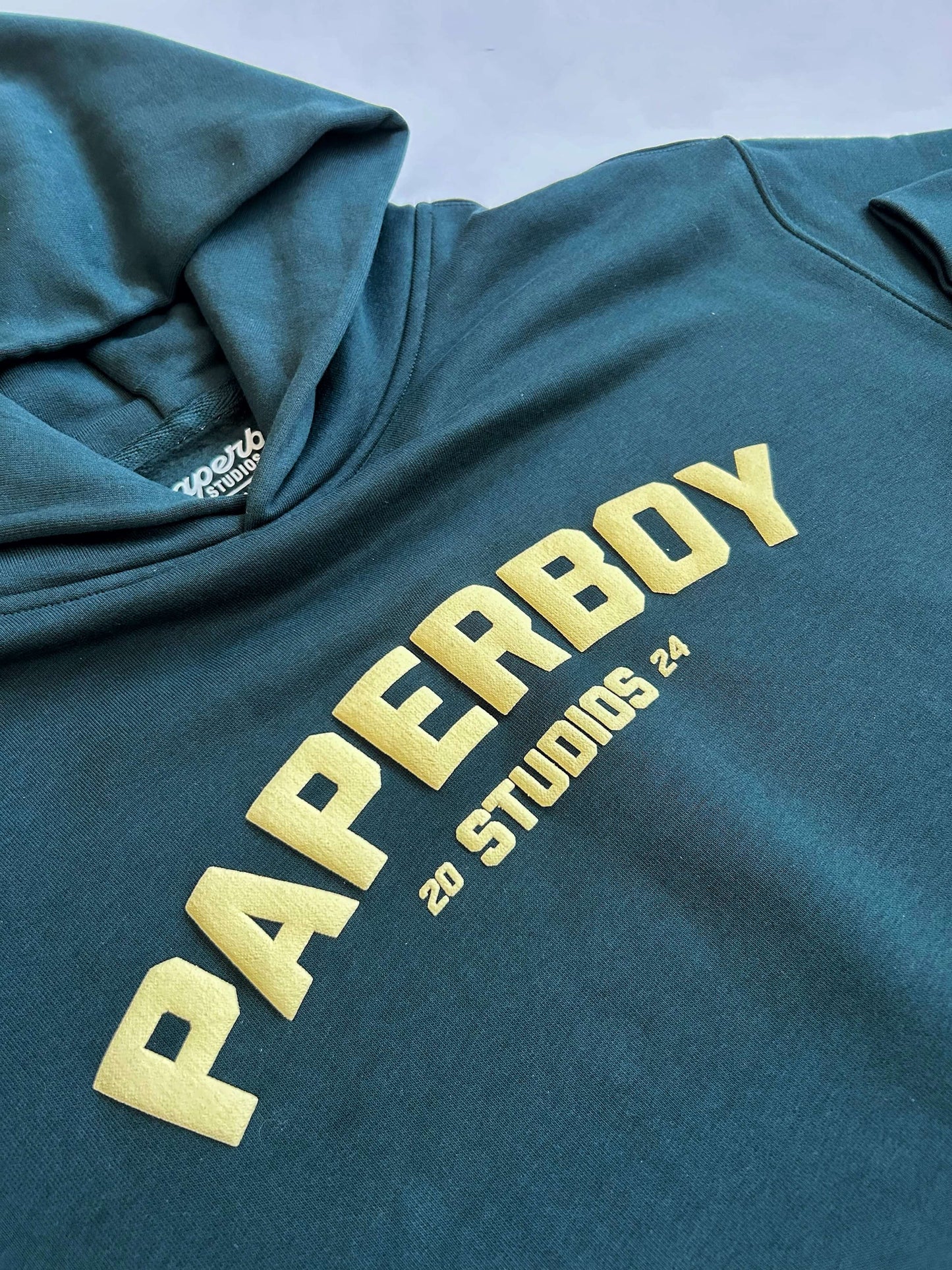 Puff Hoodie | Pine Green