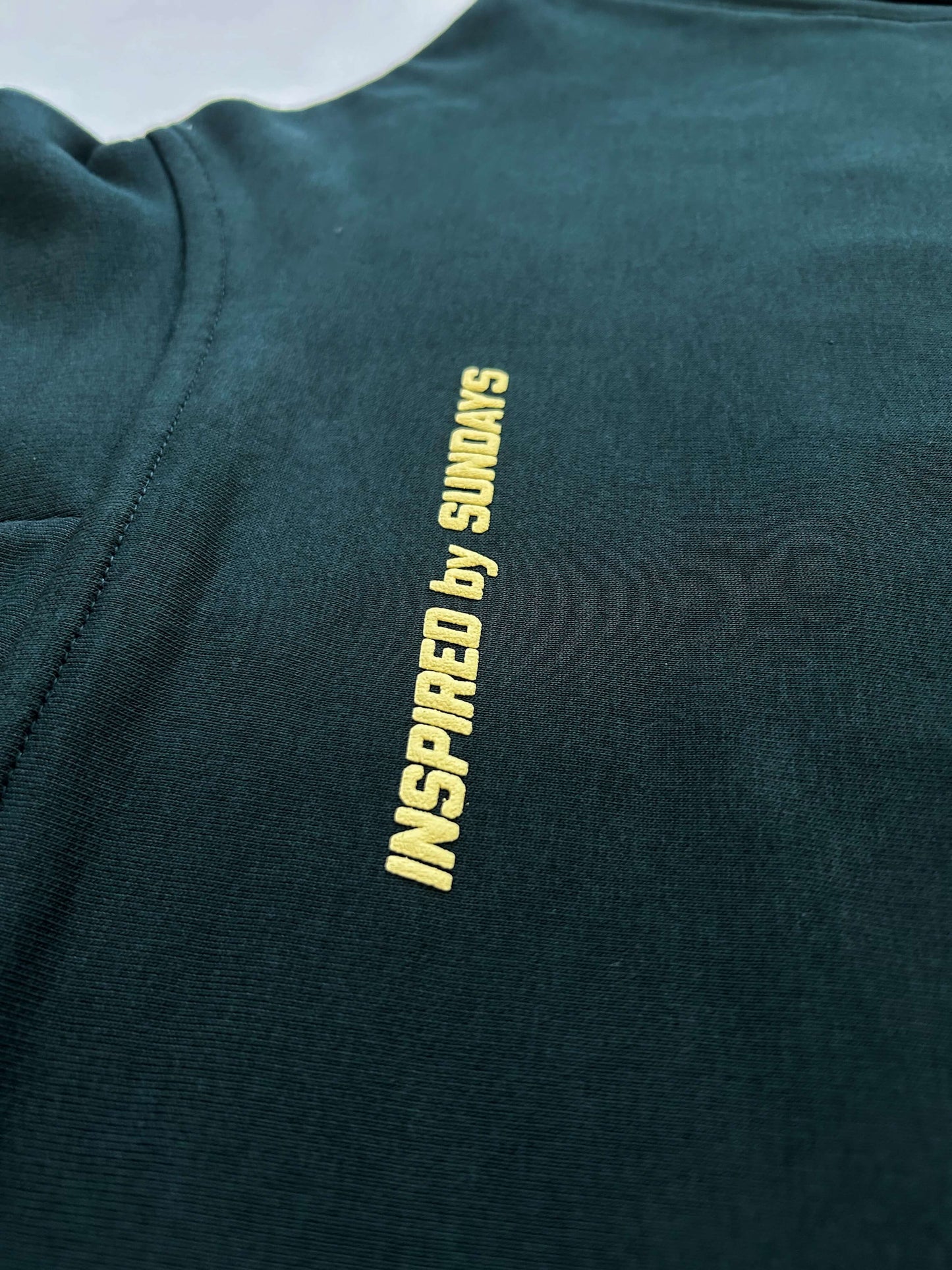 Puff Hoodie | Pine Green