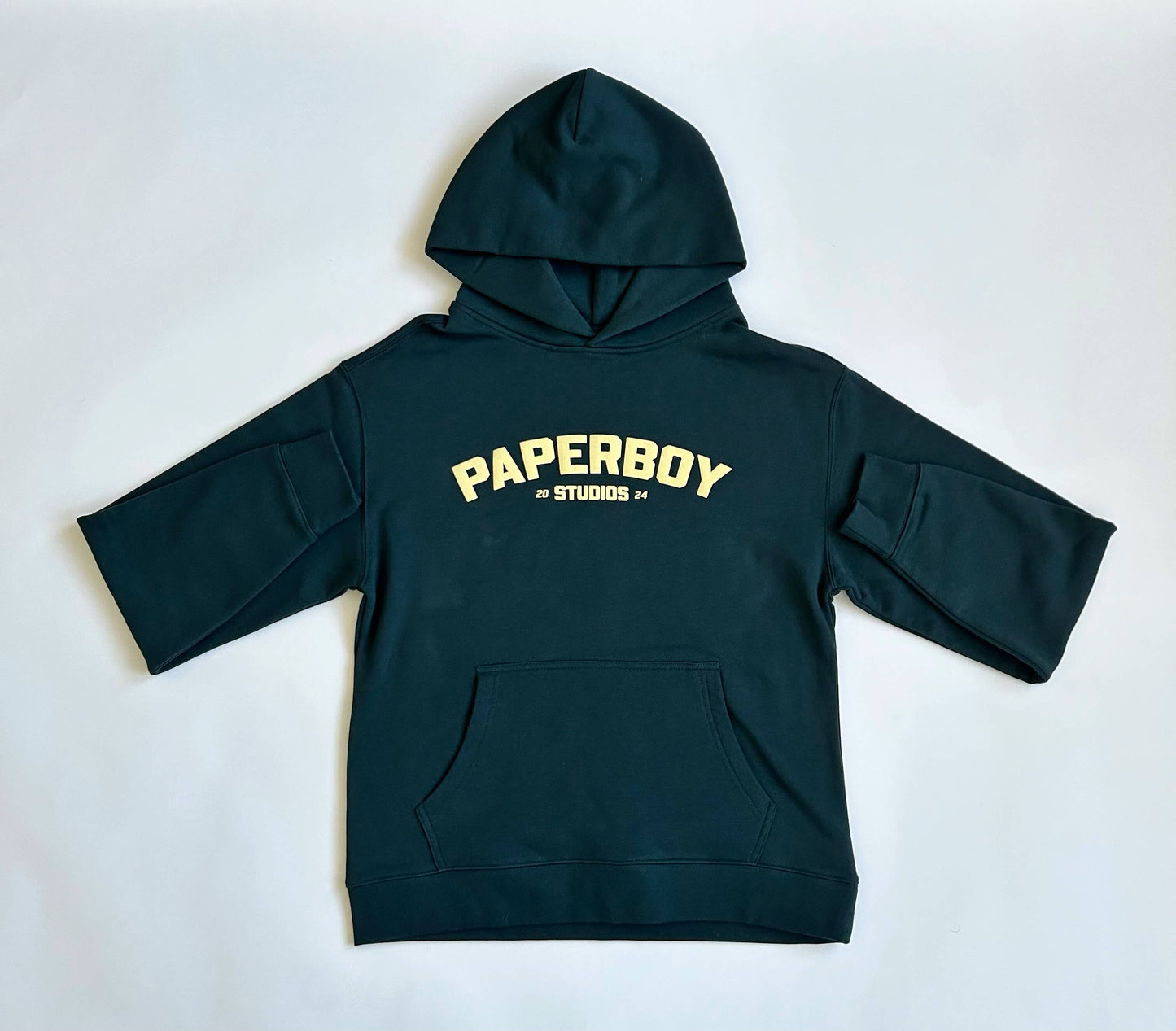 Puff Hoodie | Pine Green