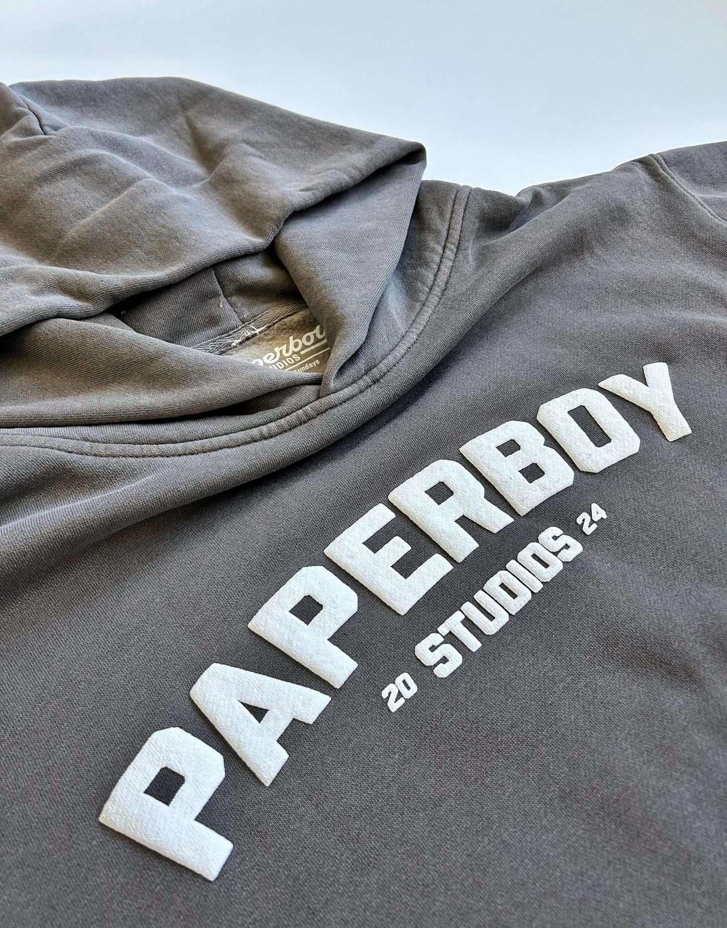 Puff Hoodie | Faded Grey