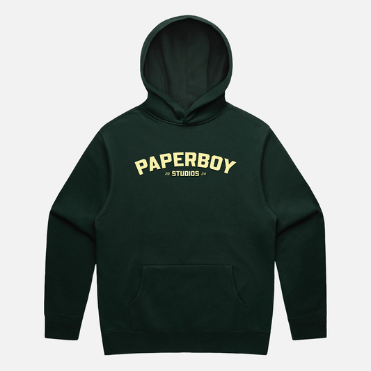 Puff Hoodie | Pine Green