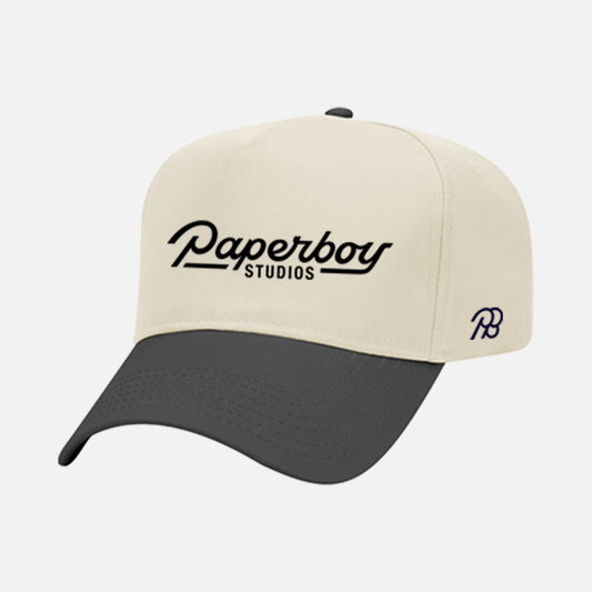 OG Paperboy Studios | Black & Natural Hat